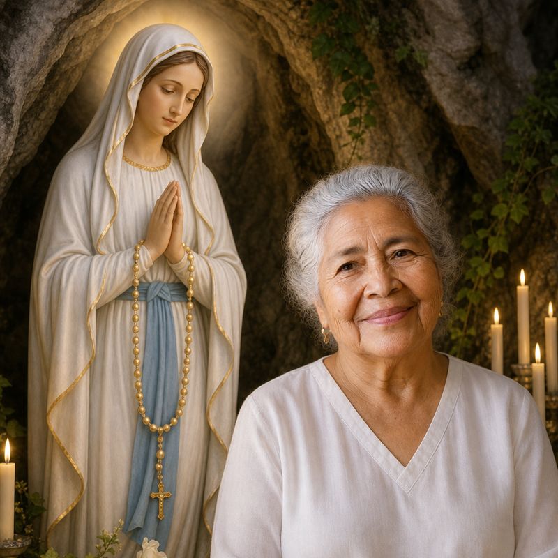 Muestra de Virgen de Lourdes
